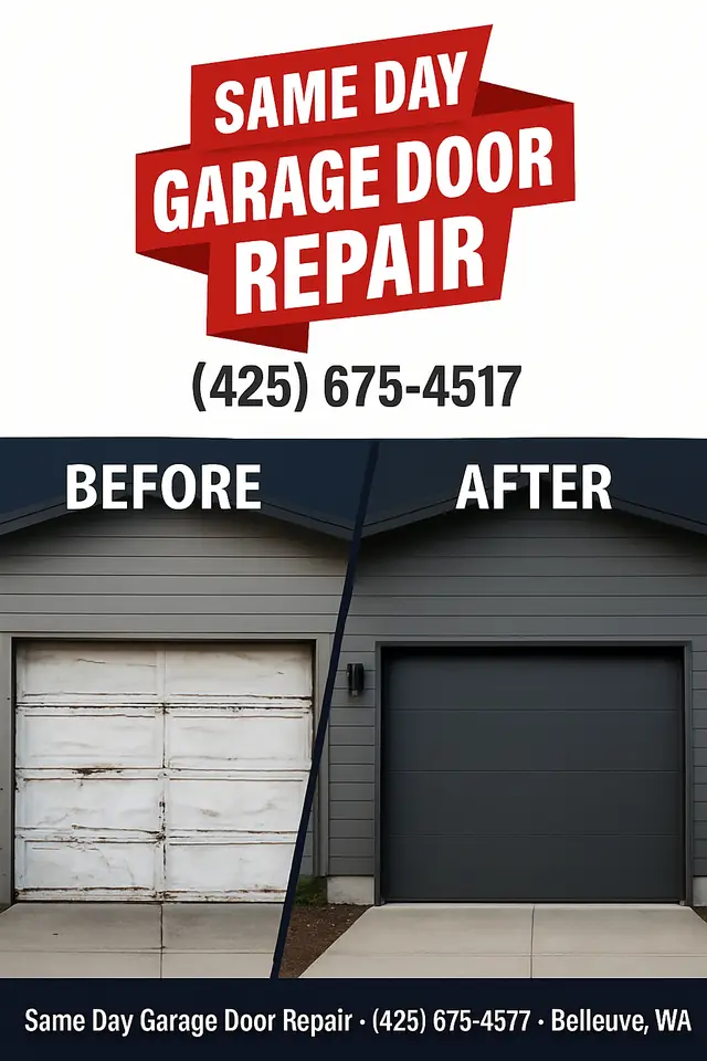 Garage Door Repair in Bellevue