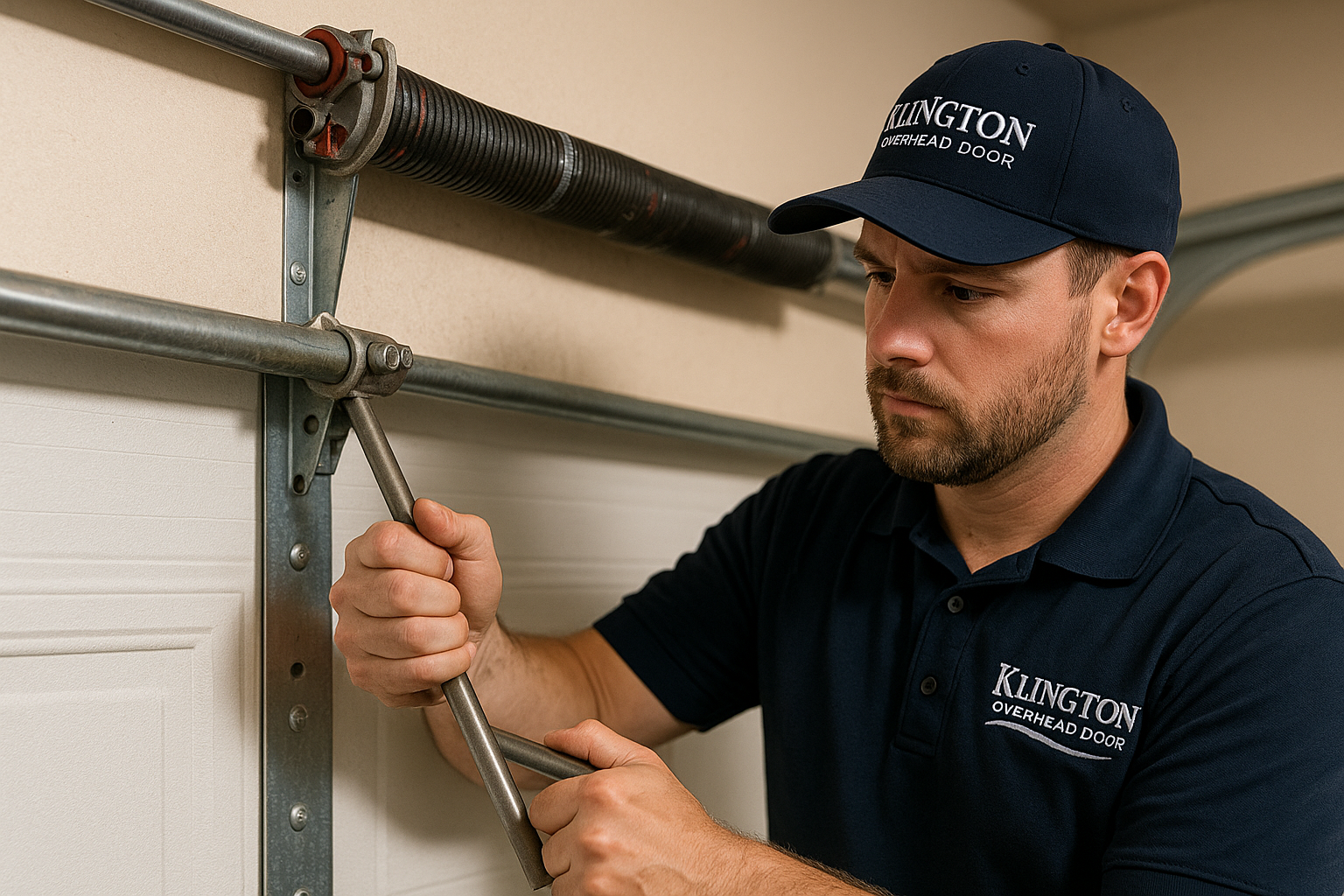Garage Door Spring Repair in Bellevue